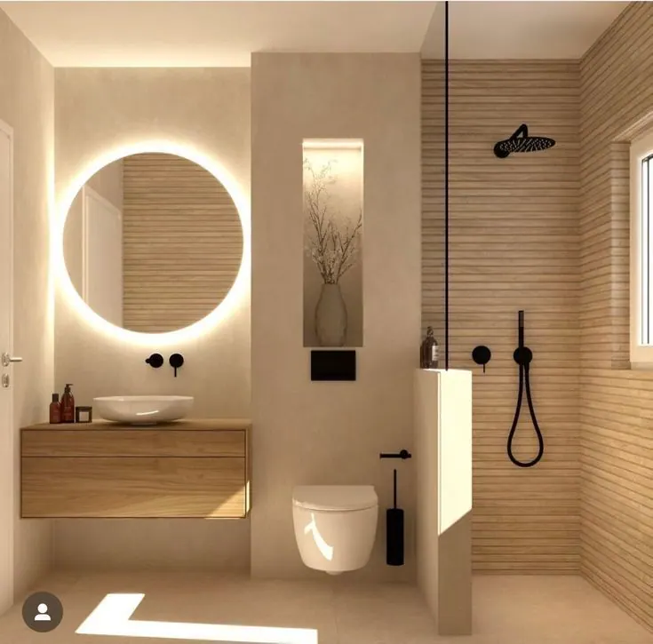 Travertine bath